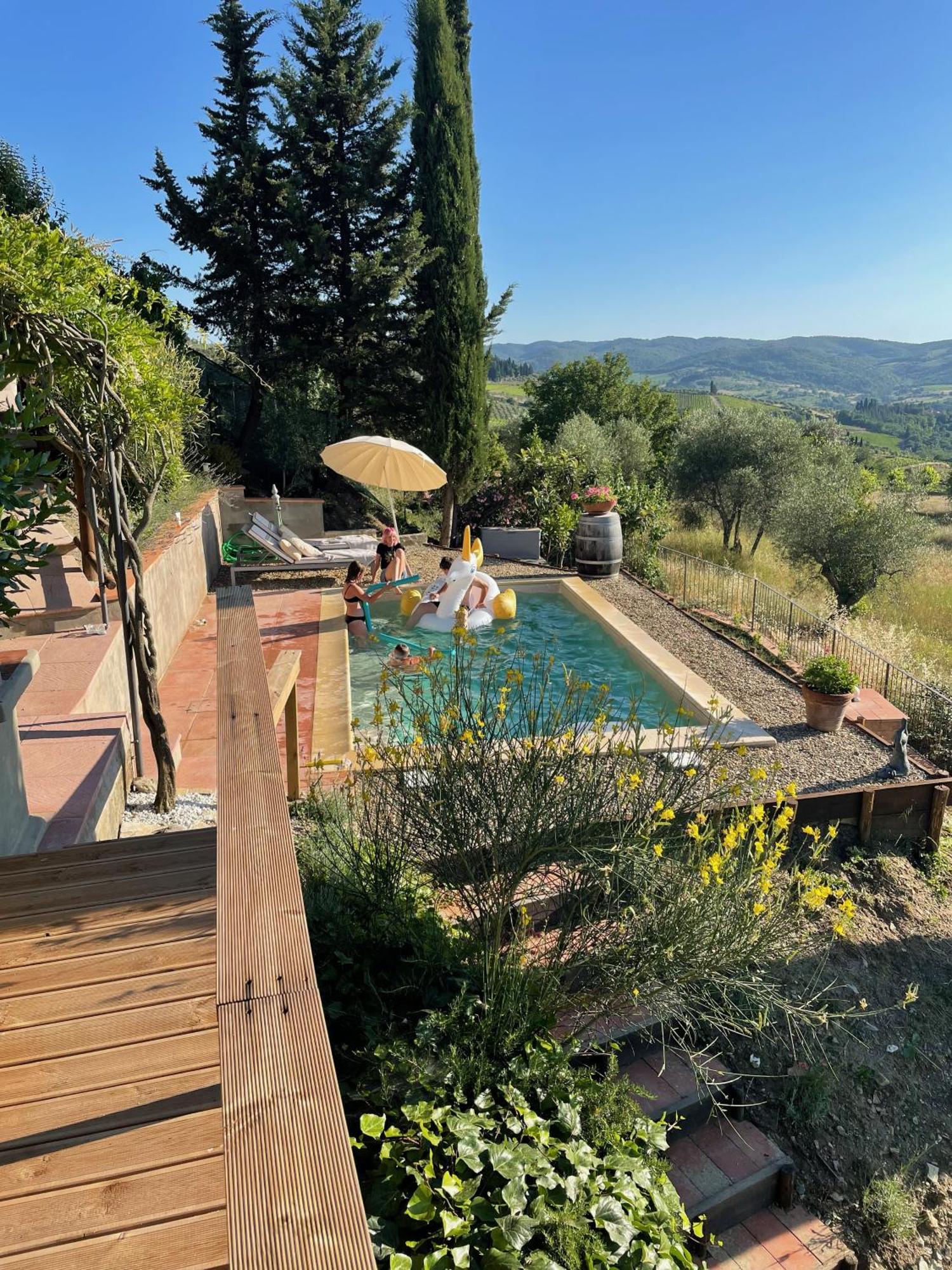 Casa Panzano Tuscany Panzano in Chianti Luaran gambar